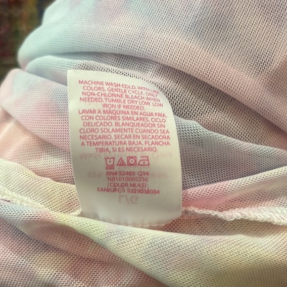 Sheer pastel tie dye top 🖤 - Picture 10 of 10